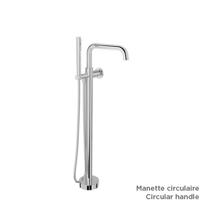 Baril Air B80 T80-1112-00 — handle configuration example; handles and rough-in sold separately
