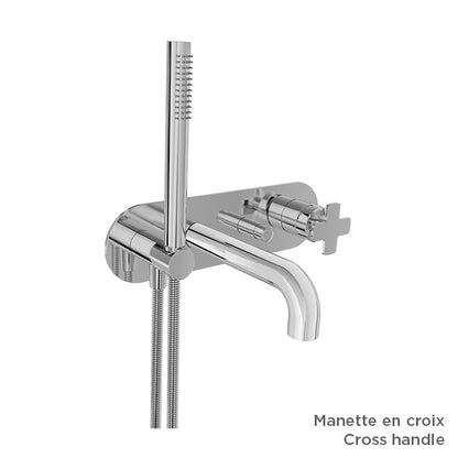 Baril Air B80 T80-2003-00 — handle configuration example; handles and rough-in sold separately