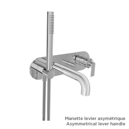 Baril Air B80 T80-2003-00 — handle configuration example; handles and rough-in sold separately
