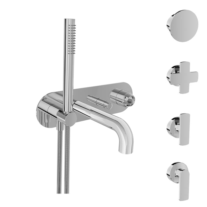 Baril Air B80 T80-2003-00 — handle choices; handles and rough-in sold separately