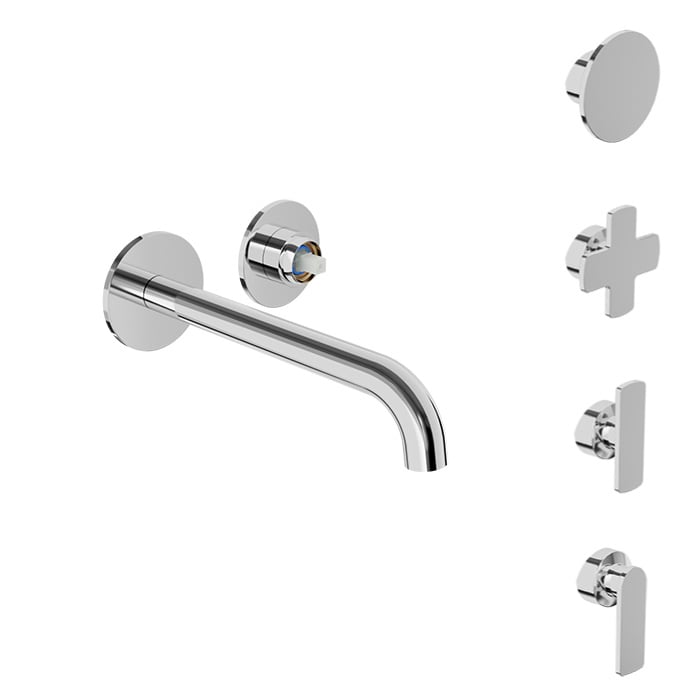 Baril Air B80 T80-8102-00L — handle choices; handle kit and rough-in sold separately