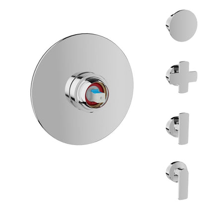 Baril Air B80 T80-9101-00 — handle choices; handle kit and rough-in sold separately