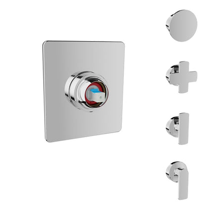 Baril Air B80 T80-9102-00 — handle choices; handle kit and rough-in sold separately