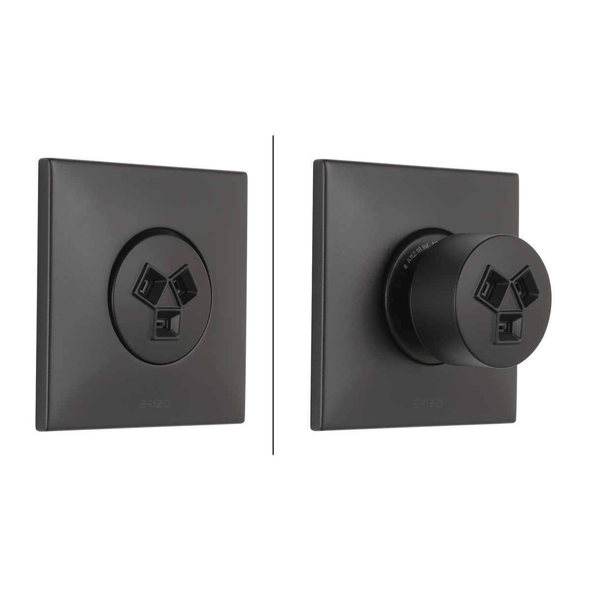 Brizo Hydrachoice Max Square Body Spray Trim - T84913 - configured 2