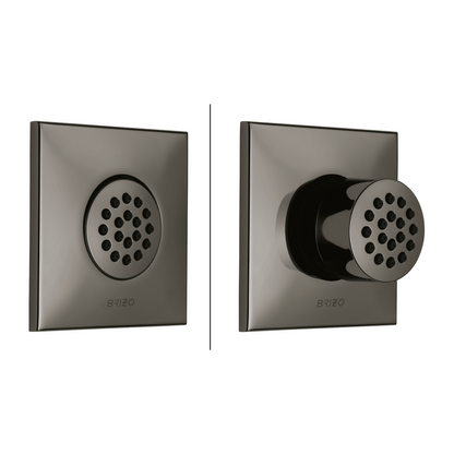 Brizo Hydrachoice Max Square Body Spray Trim - T84913 - configured 6