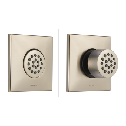 Brizo Hydrachoice Max Square Body Spray Trim - T84913 - configured 9
