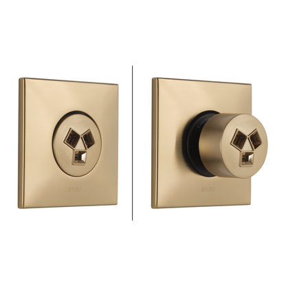 Brizo Hydrachoice Max Square Body Spray Trim - T84913 - configured 11