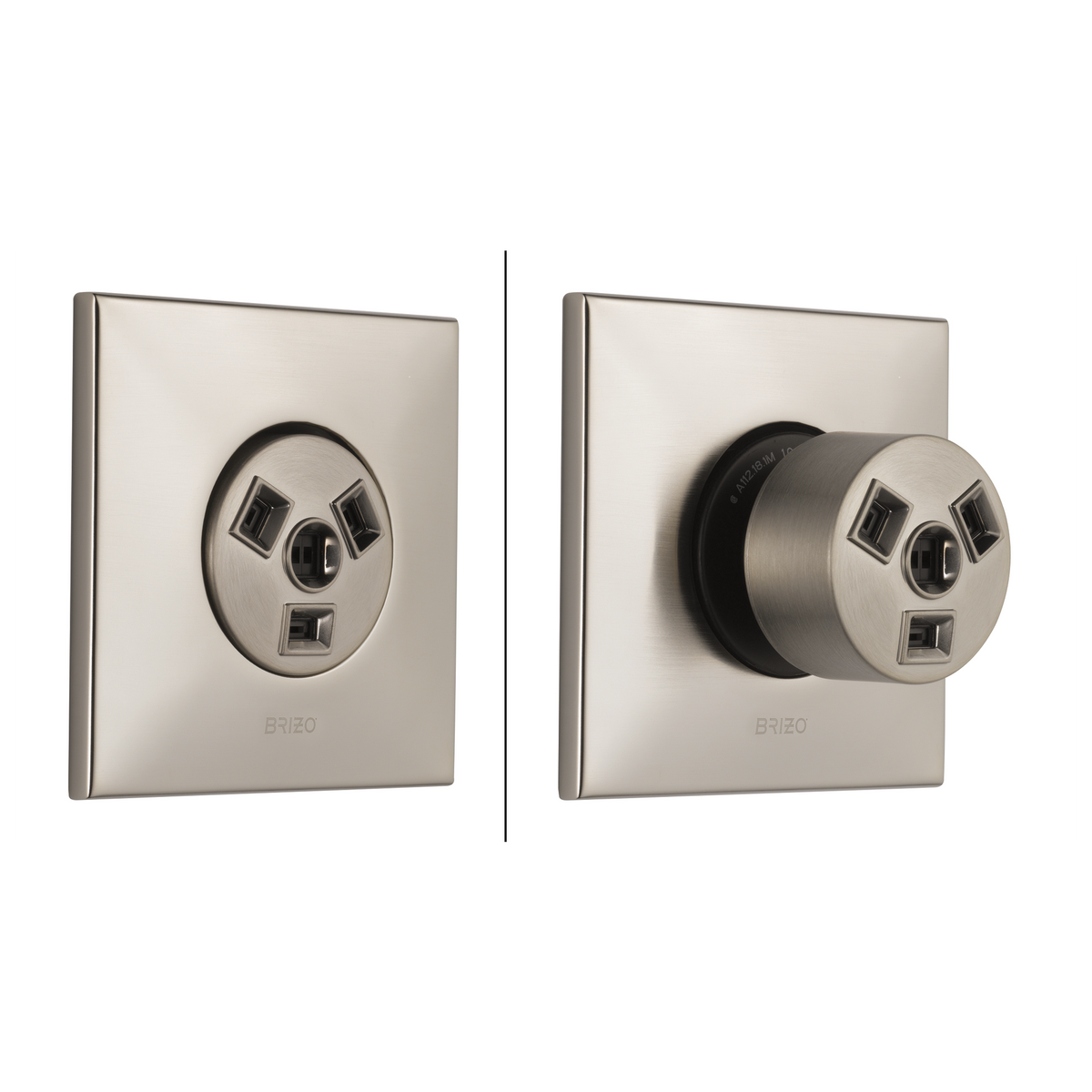 Brizo Hydrachoice Max Square Body Spray Trim - T84913 - configured 13