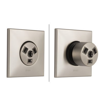 Brizo Hydrachoice Max Square Body Spray Trim - T84913 - configured 13