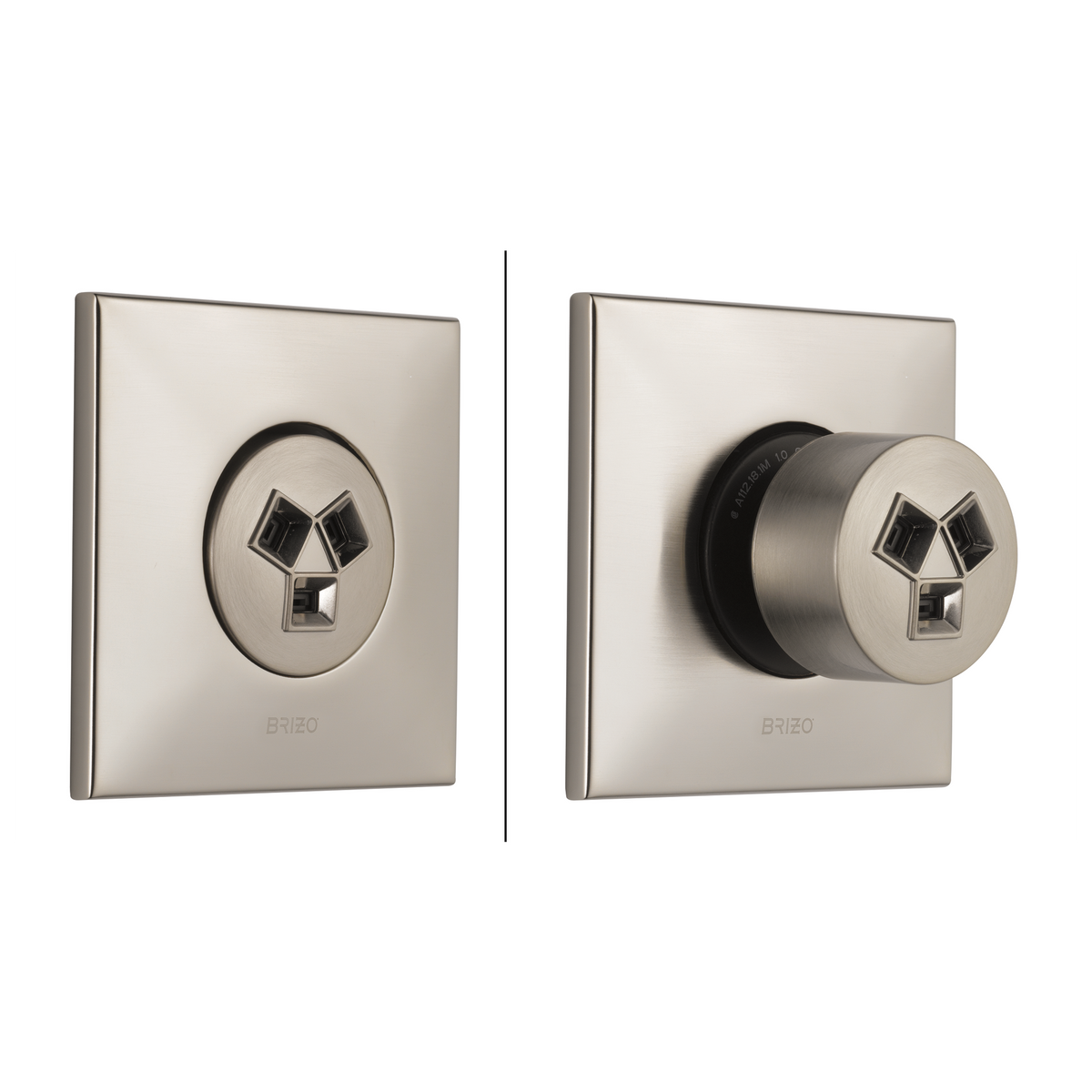 Brizo Hydrachoice Max Square Body Spray Trim - T84913 - configured 14