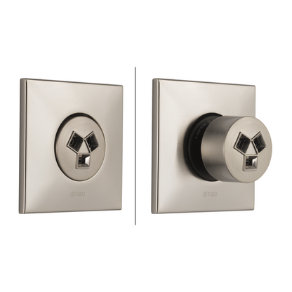 Brizo Hydrachoice Max Square Body Spray Trim - T84913 - configured 14