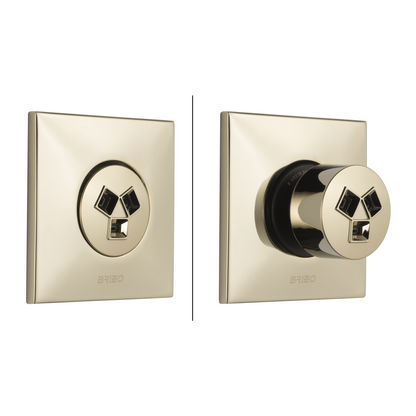 Brizo Hydrachoice Max Square Body Spray Trim - T84913 - configured 20