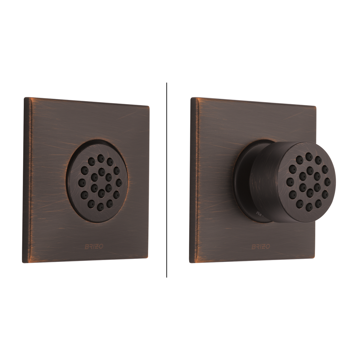 Brizo Hydrachoice Max Square Body Spray Trim - T84913 - configured 24