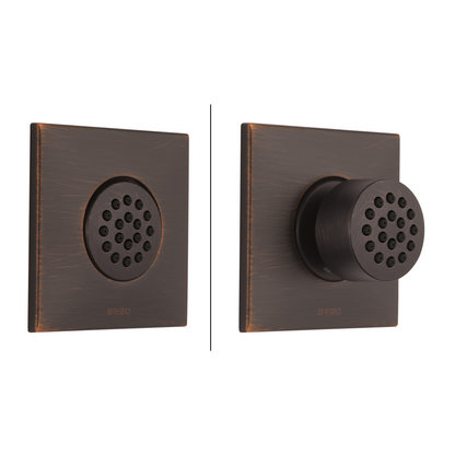 Brizo Hydrachoice Max Square Body Spray Trim - T84913 - configured 24