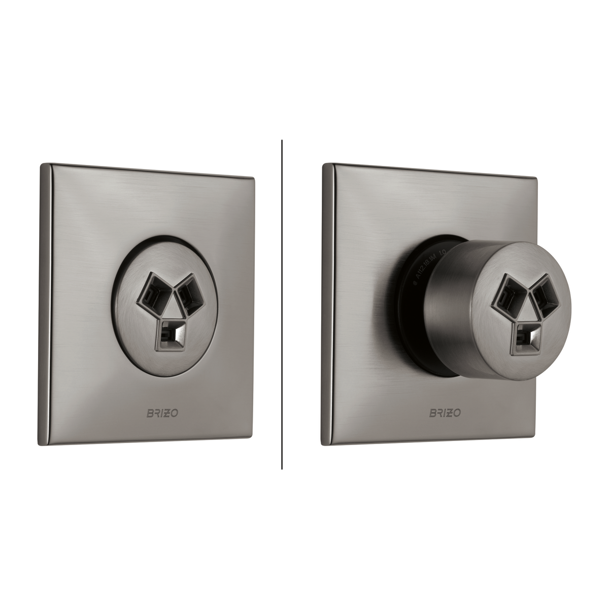 Brizo Hydrachoice Max Square Body Spray Trim - T84913 - configured 26