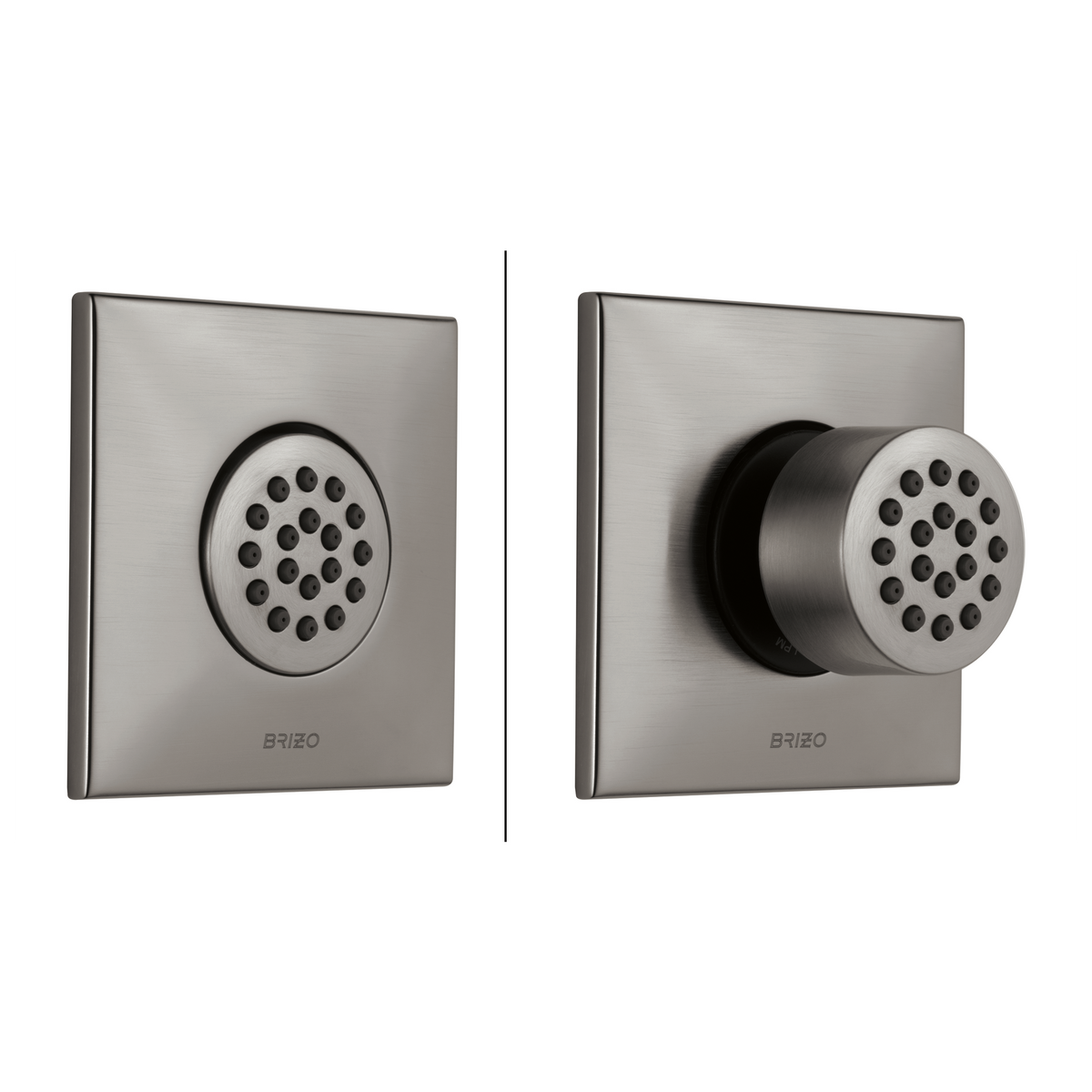 Brizo Hydrachoice Max Square Body Spray Trim - T84913 - configured 27