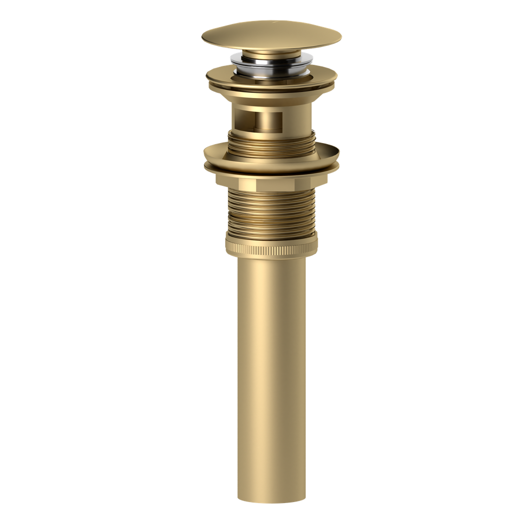 Tenzo Round Lavatory Drain With Overflow DR-OF-01-XX