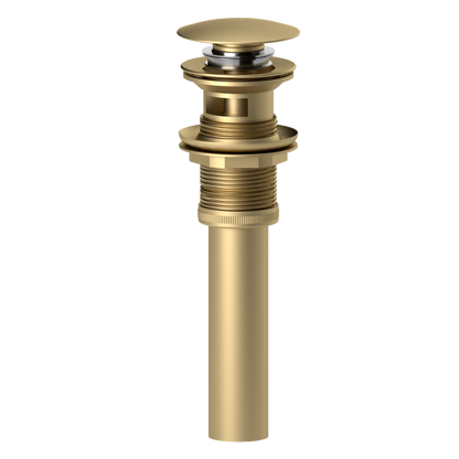 Tenzo Round Lavatory Drain With Overflow DR-OF-01-XX