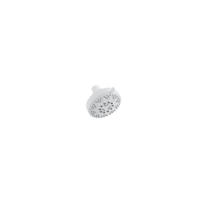 Baril 5-Spray Anti-Limestone Modern Shower Head - White