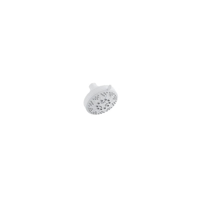Baril 5-Spray Anti-Limestone Modern Shower Head - White