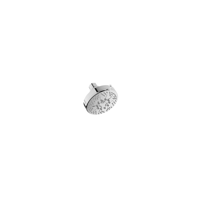 Baril 5-Spray Anti-Limestone Modern Shower Head - Polished Chrome