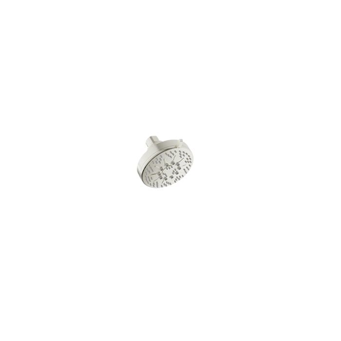 Baril 5-Spray Anti-Limestone Modern Shower Head - Brushed Nickel