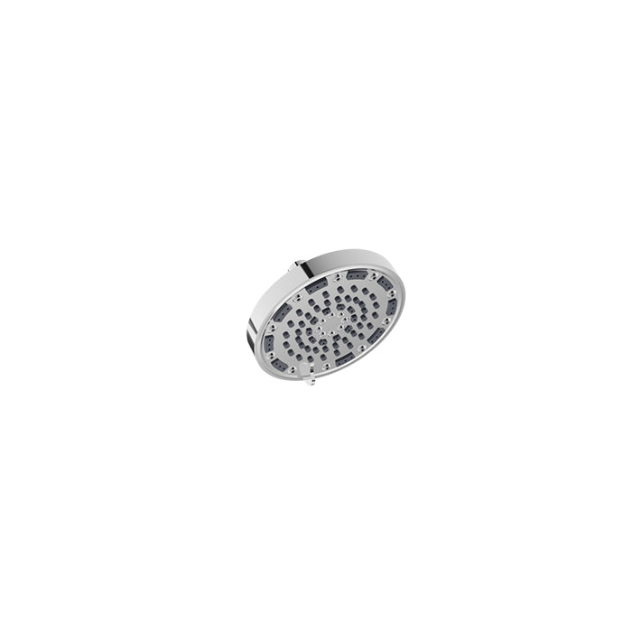 Baril Beaumont B20 Round 6" 5-Spray Anti-Limestone Shower Head - TET-0620-05