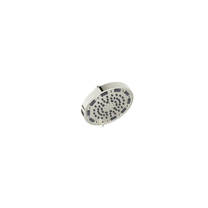 Baril Beaumont B20 Round 6" 5-Spray Anti-Limestone Shower Head - TET-0620-05