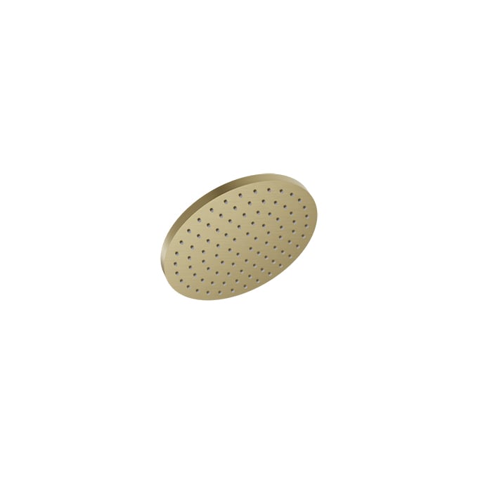Baril Round 8" Anti-Limestone Shower Head - Satin Brass