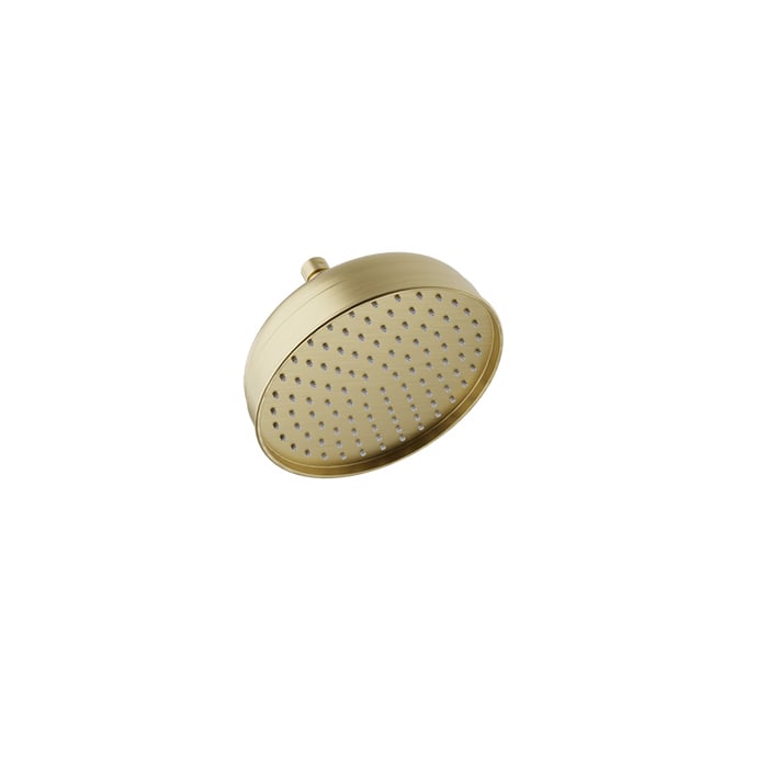 Baril Sunflower 8" Shower Head - Satin Brass