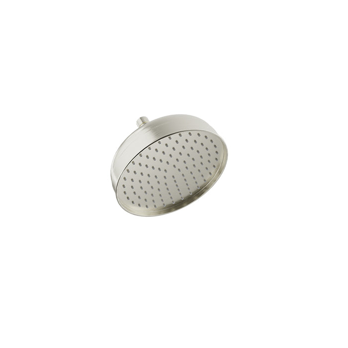 Baril Sunflower 8" Shower Head - Brushed Nickel