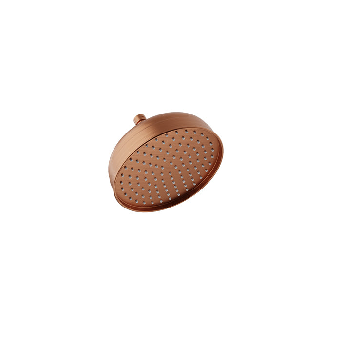 Baril Sunflower 8" Shower Head - Satin Copper