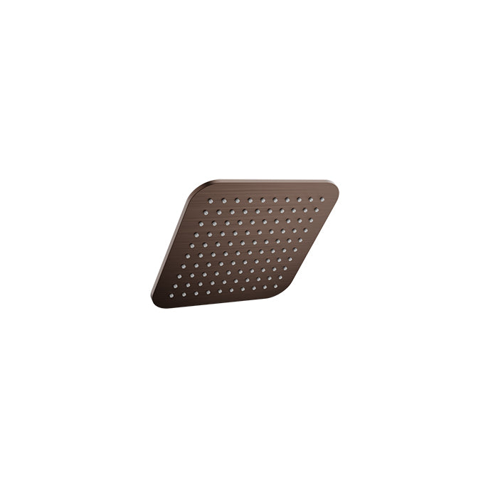 Baril Rounded Square 8" Anti-Limestone Shower Head - Venetian Bronze