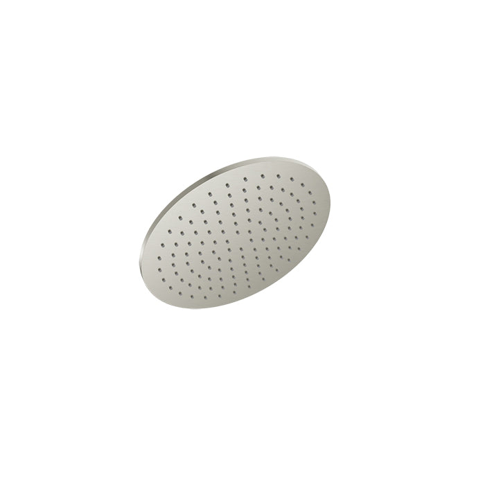 Baril Round 10" Anti-Limestone Shower Head - Brushed Nickel