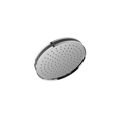 Baril Flora Round 10" Anti-Limestone Shower Head - Chrome / Smokey