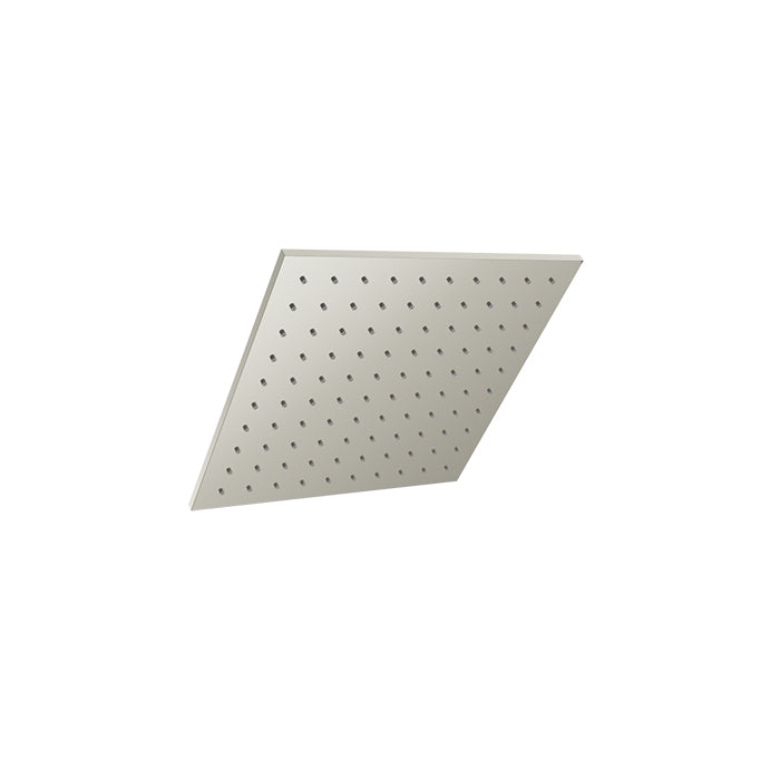 Baril Square 10" Anti-Limestone Shower Head - Polished Nickel