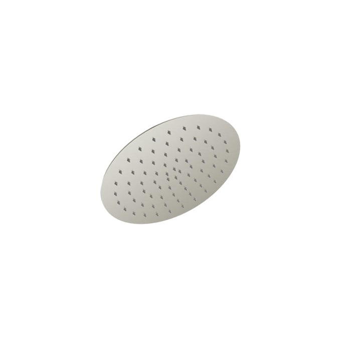 Baril Round 10" Anti-Limestone Shower Head - Brushed Nickel