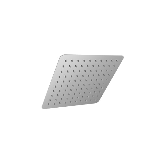 Baril Square 10" Anti-Limestone Shower Head - Polished Chrome