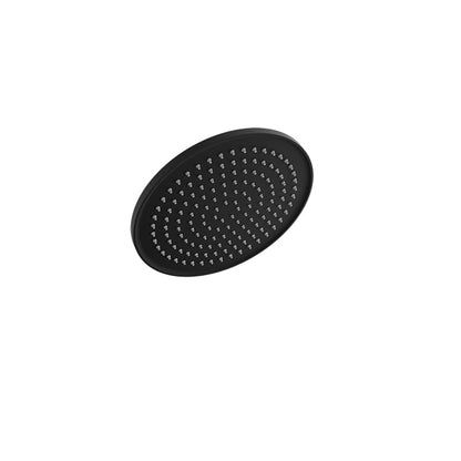 Baril Round 10" Anti-Limestone Shower Head - Matte Black