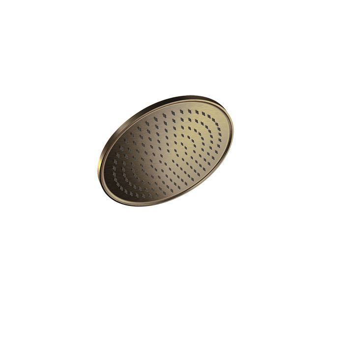 Baril Round 10" Anti-Limestone Shower Head - Warm Gold