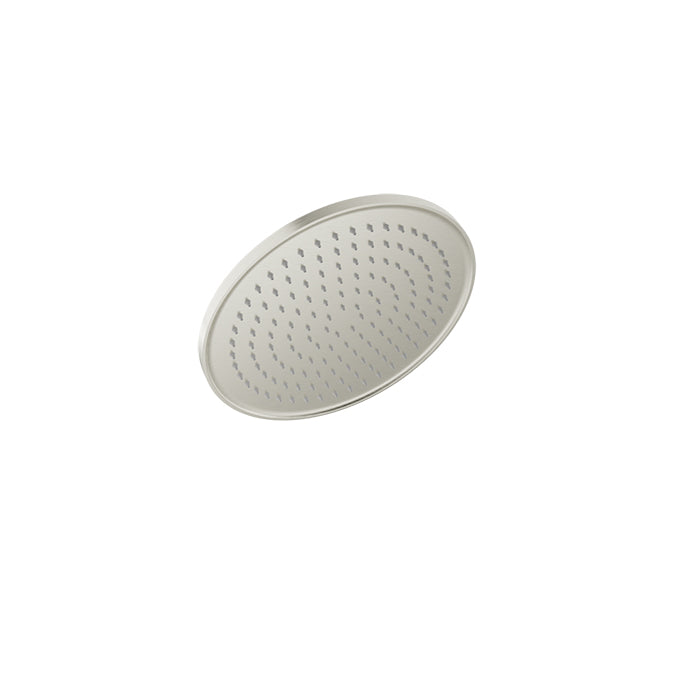 Baril Round 10" Anti-Limestone Shower Head - Brushed Nickel