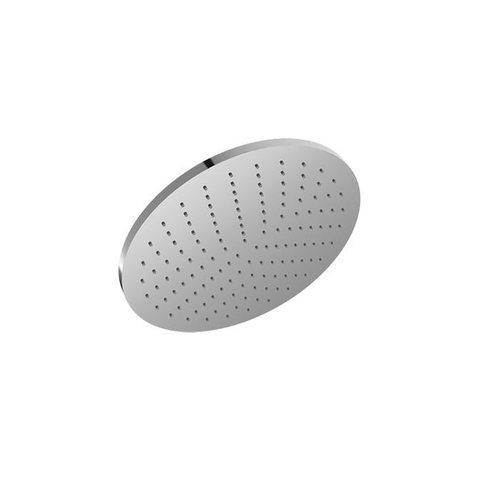 Baril Round 12" Anti-Limestone Shower Head - Polished Chrome