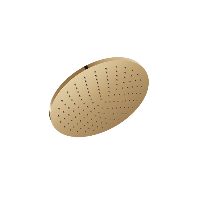 Baril Round 12" Anti-Limestone Shower Head - Gold