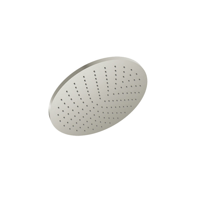 Baril Round 12" Anti-Limestone Shower Head - Brushed Nickel