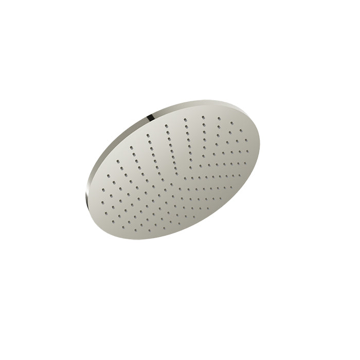 Baril Round 12" Anti-Limestone Shower Head - Polished Nickel