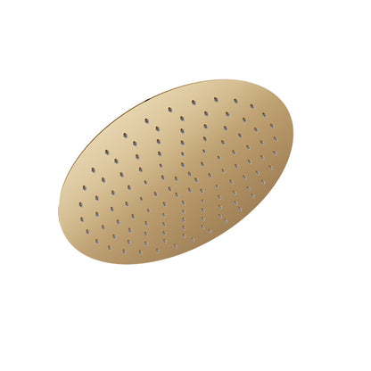 Baril Round 16" Anti-Limestone Shower Head - Gold