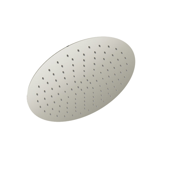 Baril Round 16" Anti-Limestone Shower Head - Polished Nickel