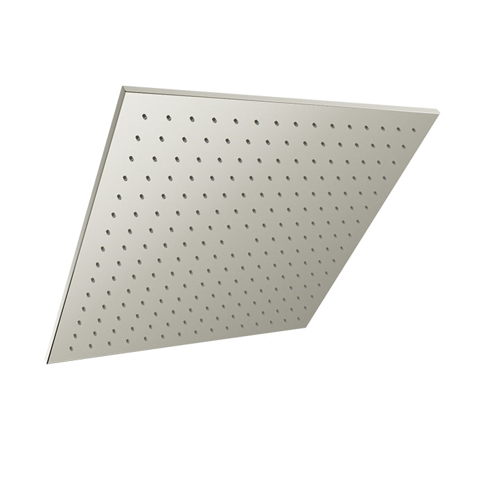 Baril Square 16" Anti-Limestone Shower Head - Polished Nickel