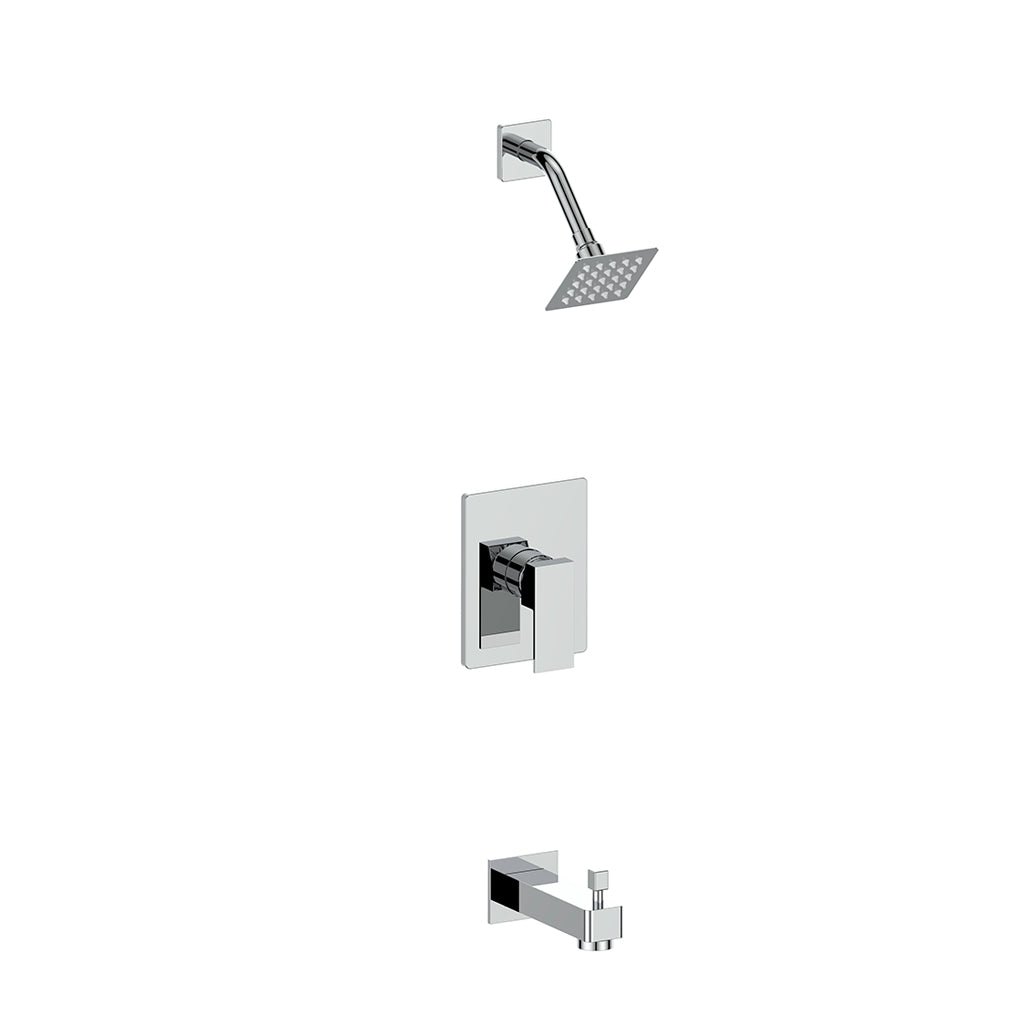 Vogt Kapfenberg 1-Way PB Shower Kit Trim TM.AP.110.400 in Polished Chrome