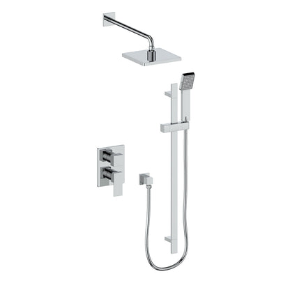 Vogt Kapfenberg 2-Way PB Shower Kit Trim TM.AP.210.210 in Polished Chrome